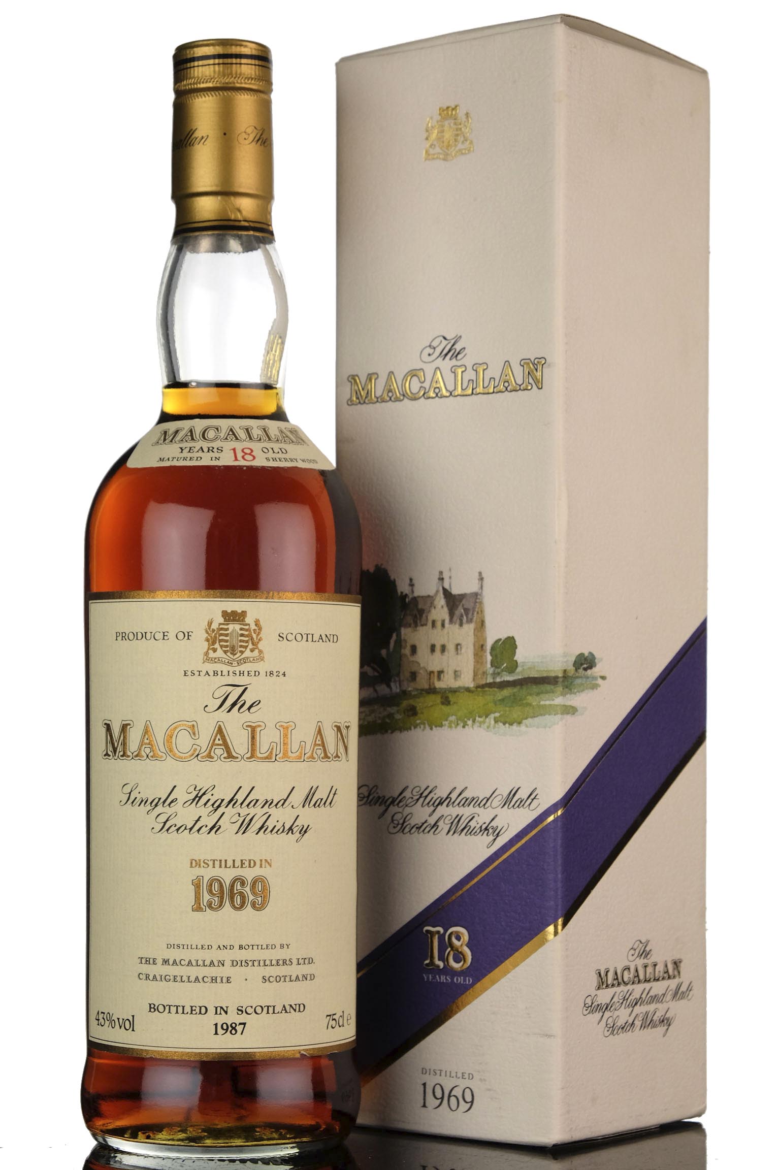 Macallan 1969-1987 - 18 Year Old