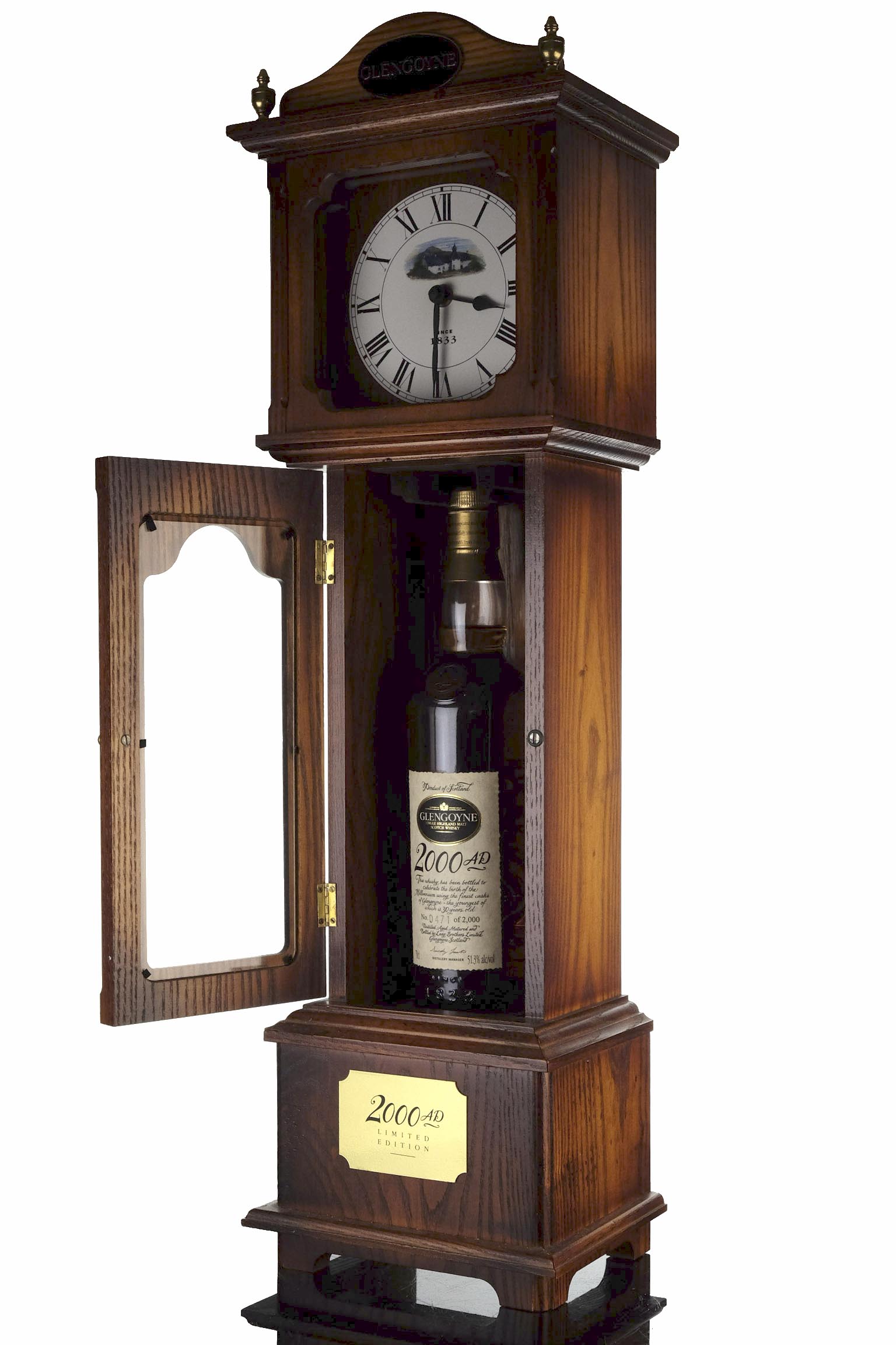 Glengoyne 30 Year Old Millennium - With Clock