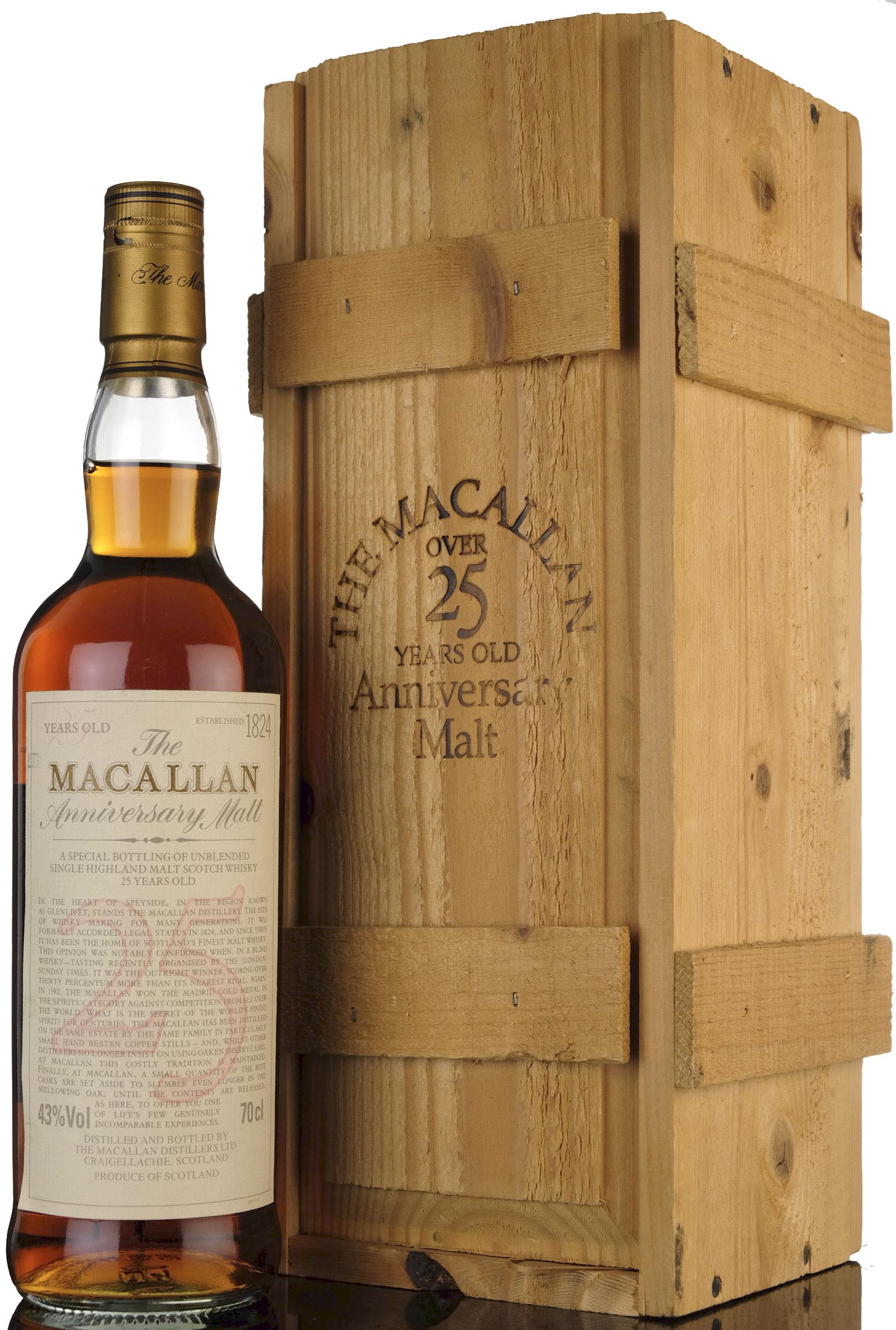 Macallan 25 Year Old - Anniversary Malt