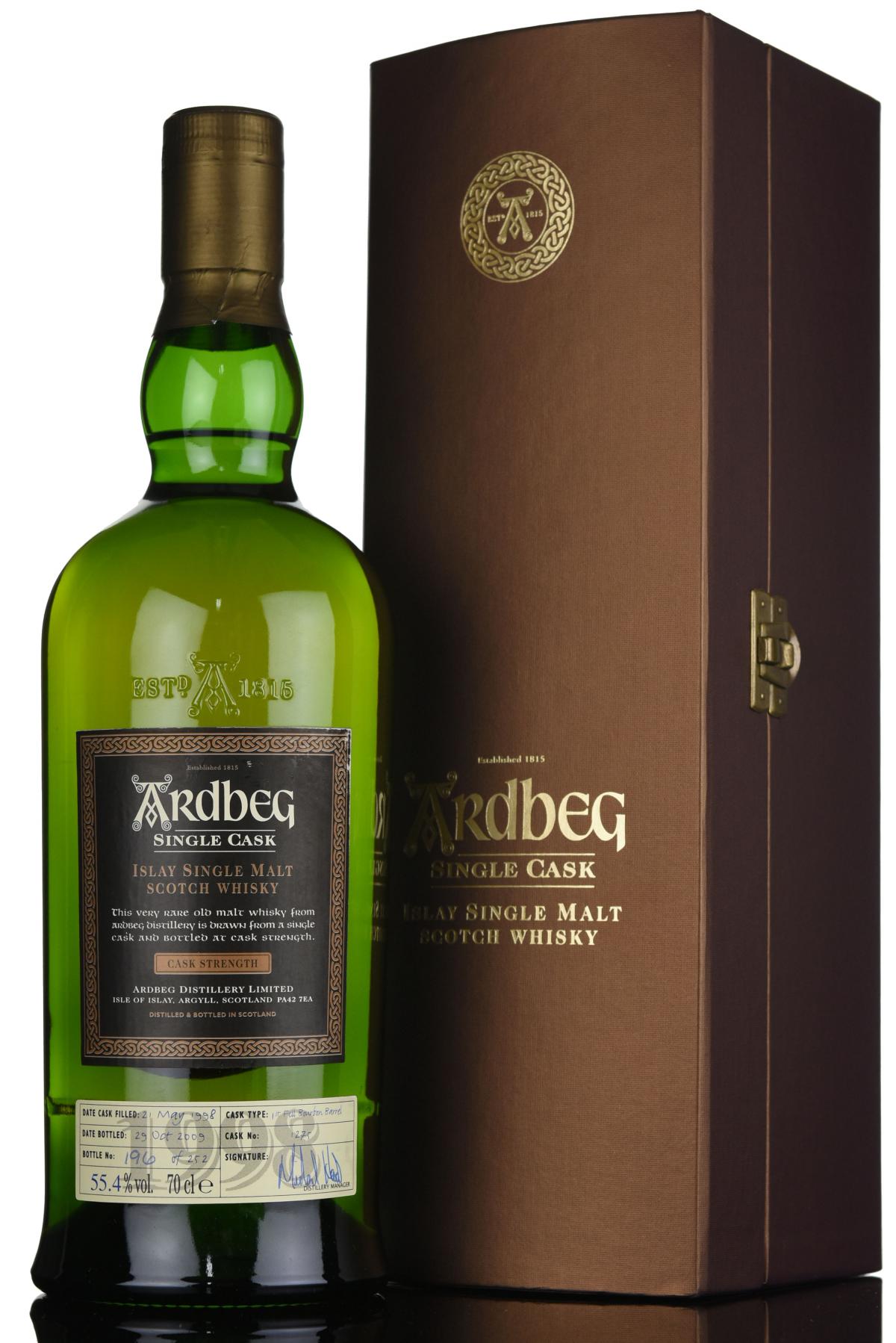 Ardbeg 1998-2009 - Single Cask 1275