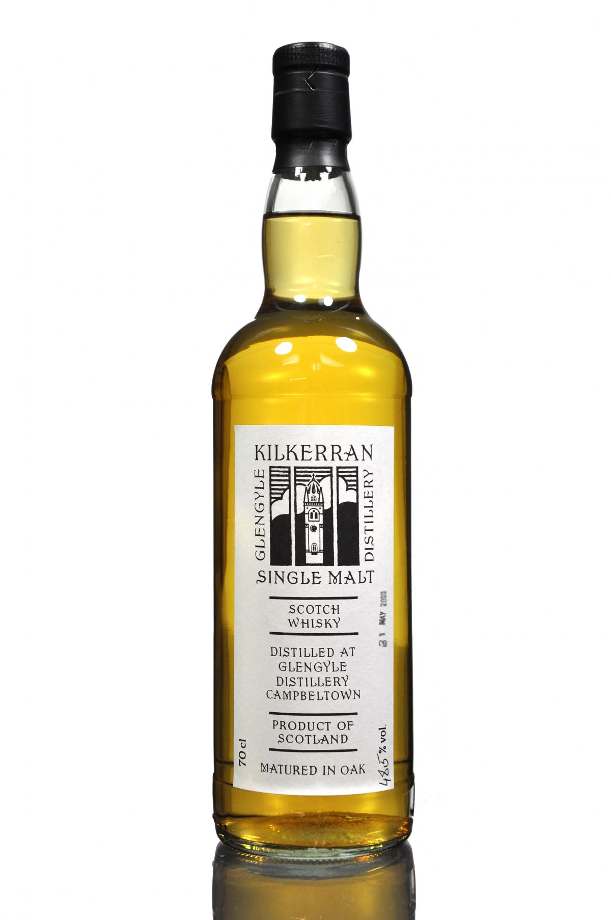 Kilkerran Bottled 2009 Bourbon Cask