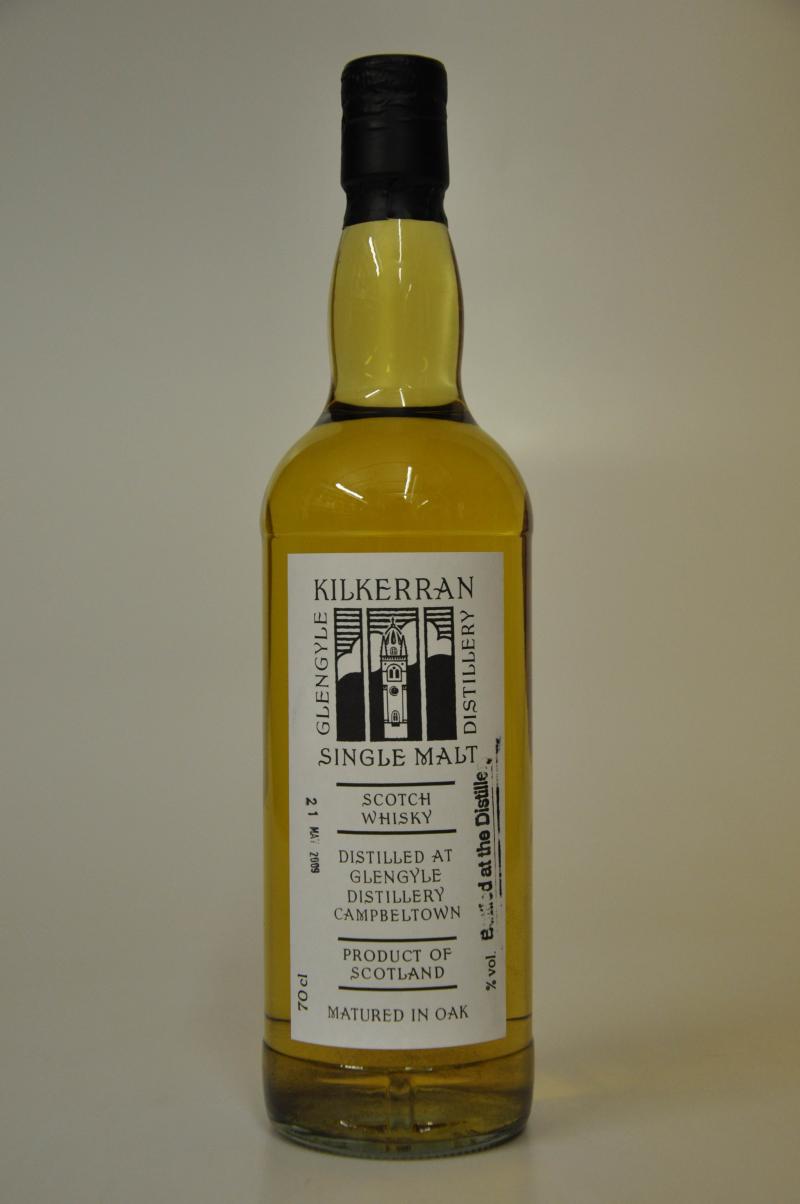 Kilkerran Bottled 2009 Bourbon Cask