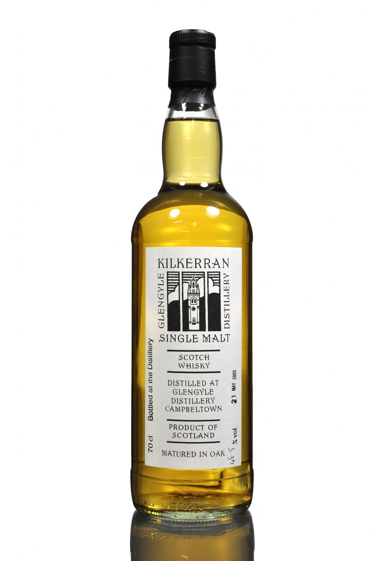 Kilkerran Bottled 2009 Bourbon Cask