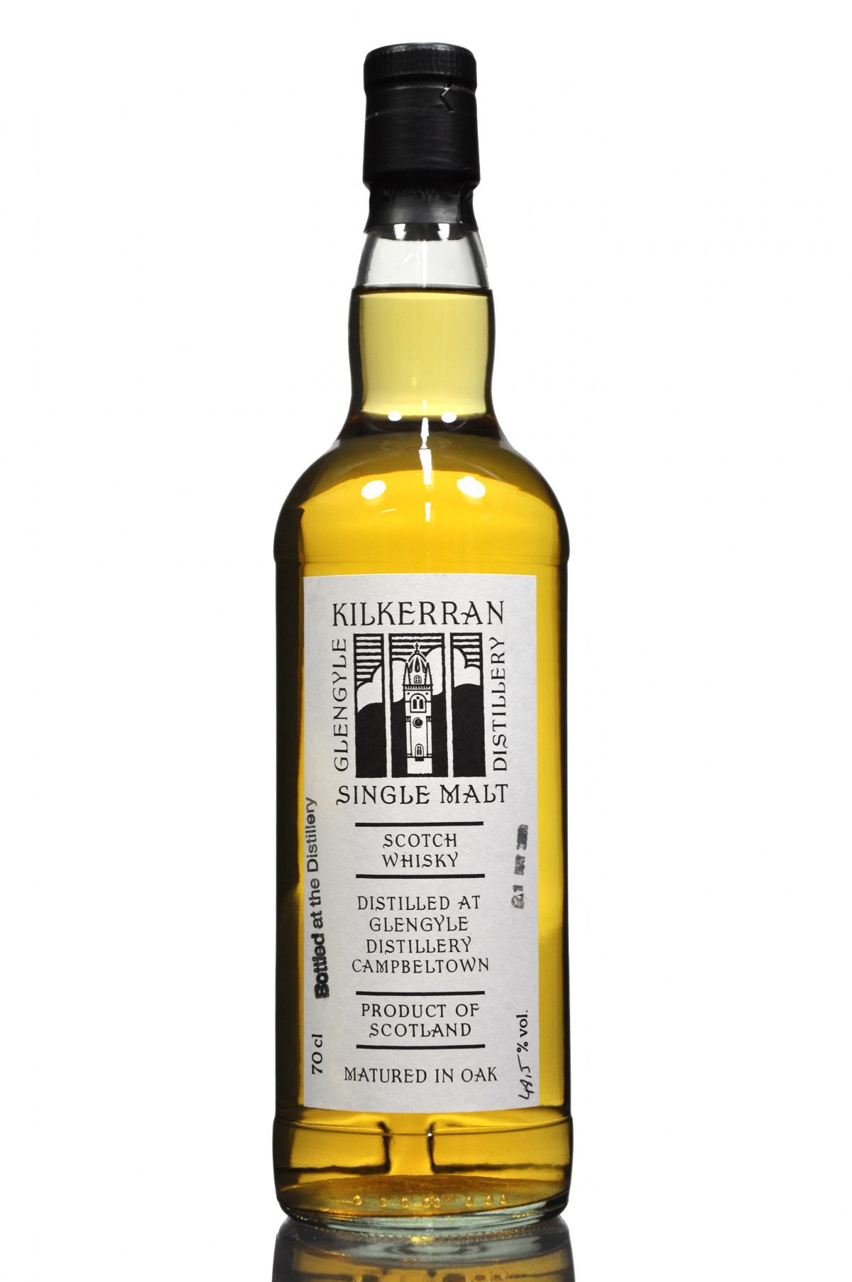 Kilkerran Bottled 2009 Bourbon Cask