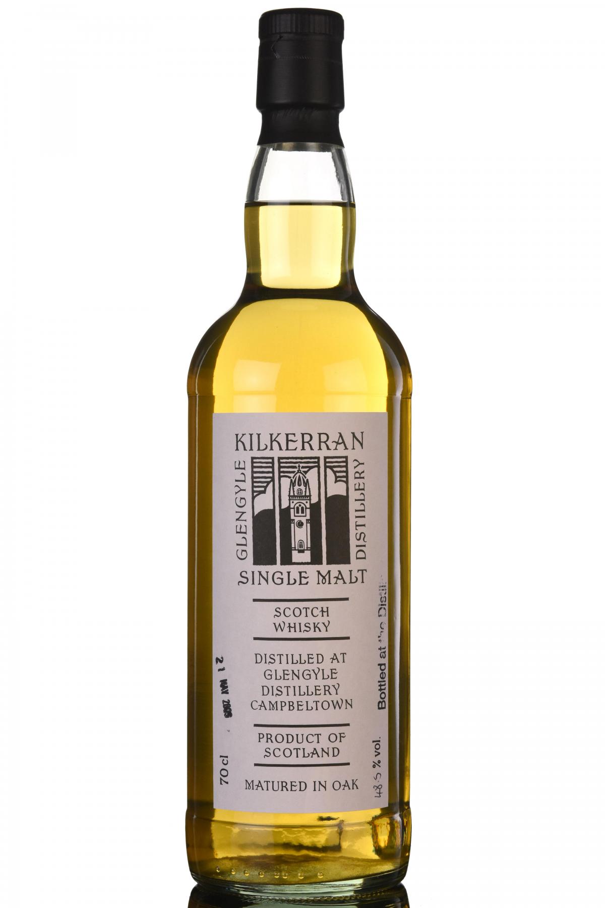 Kilkerran Bottled 2009 Bourbon Cask