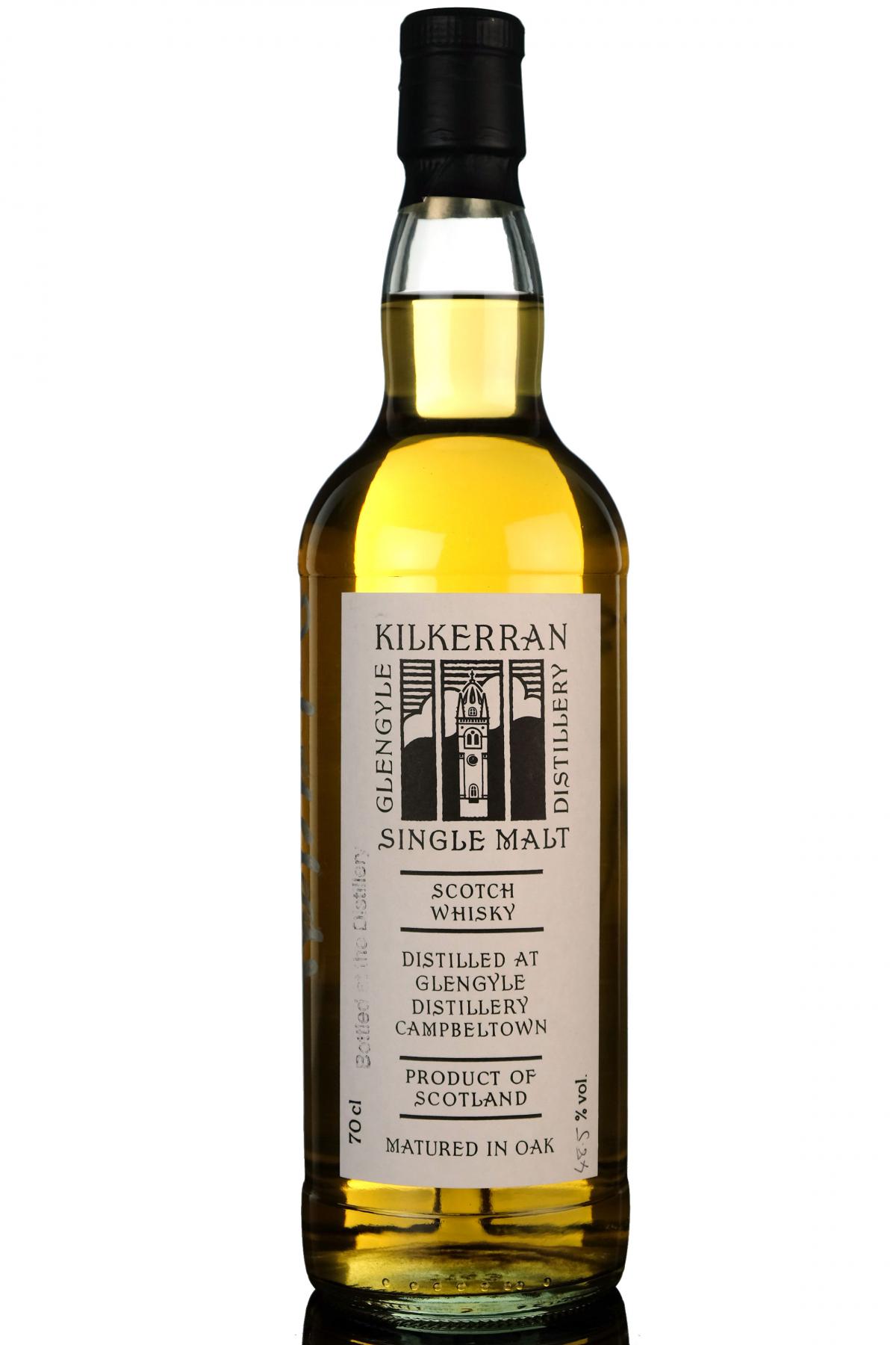 Kilkerran Bottled 2009 Bourbon Cask