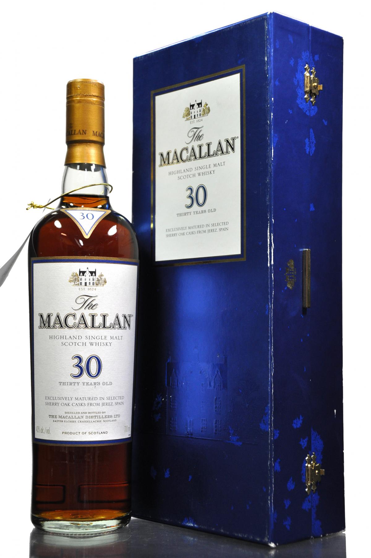 Macallan 30 Year Old - Sherry Cask - 2000s
