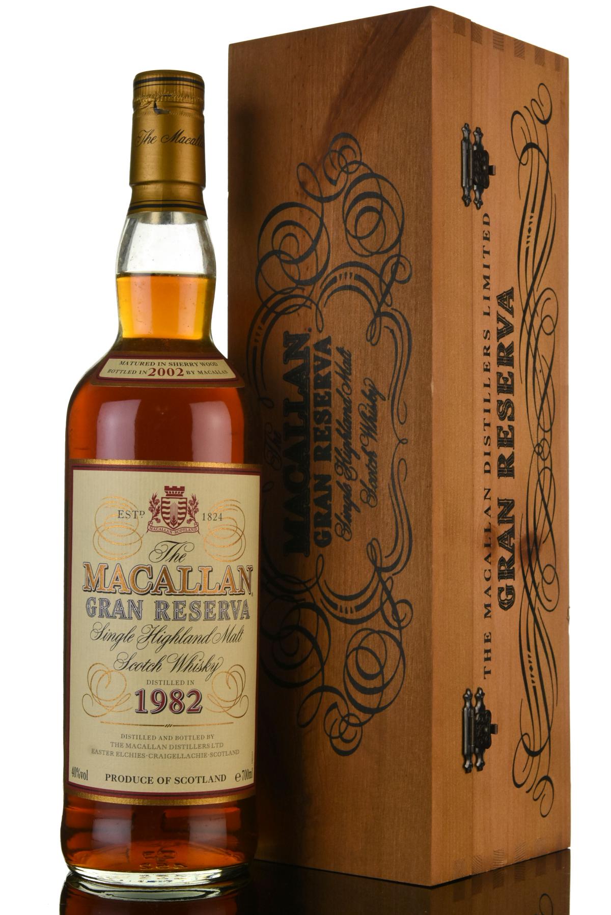 Macallan 1982-2002 - Gran Reserva