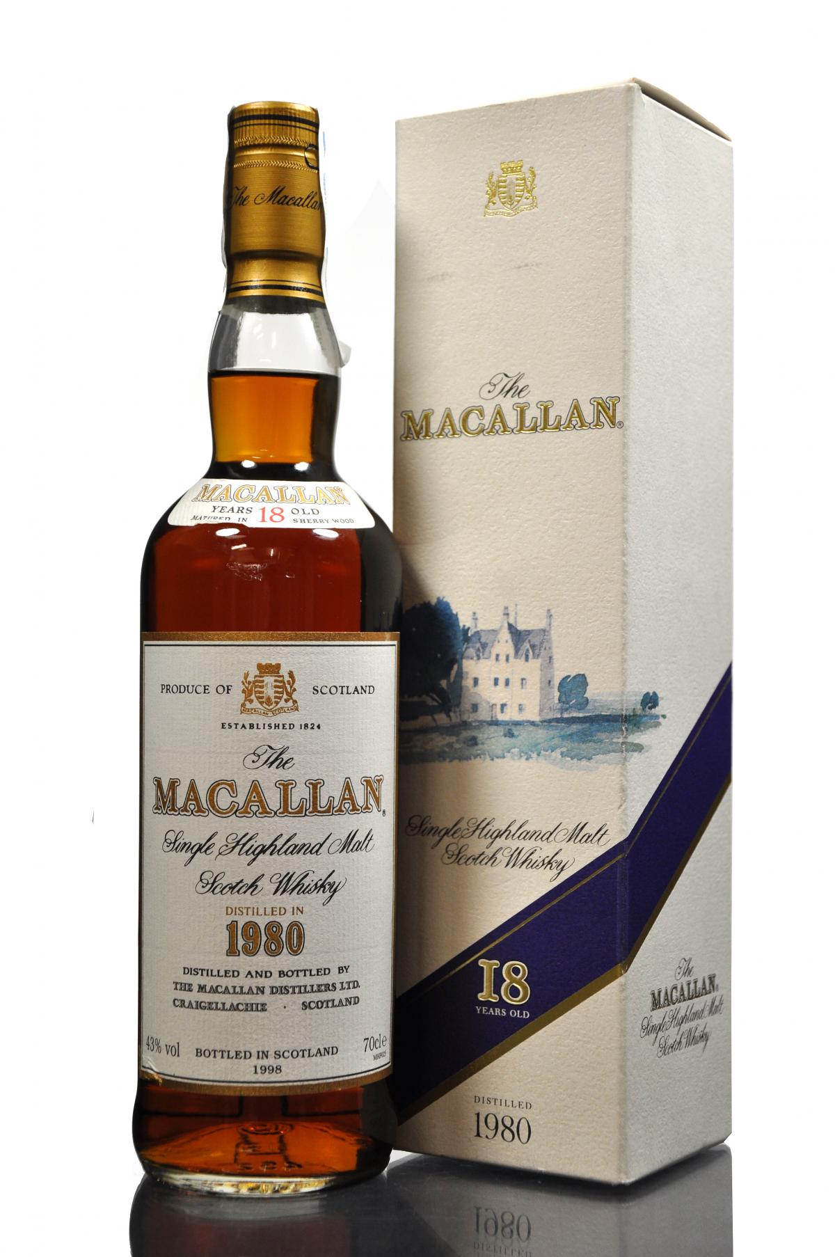 Macallan 1980-1998 - 18 Year Old