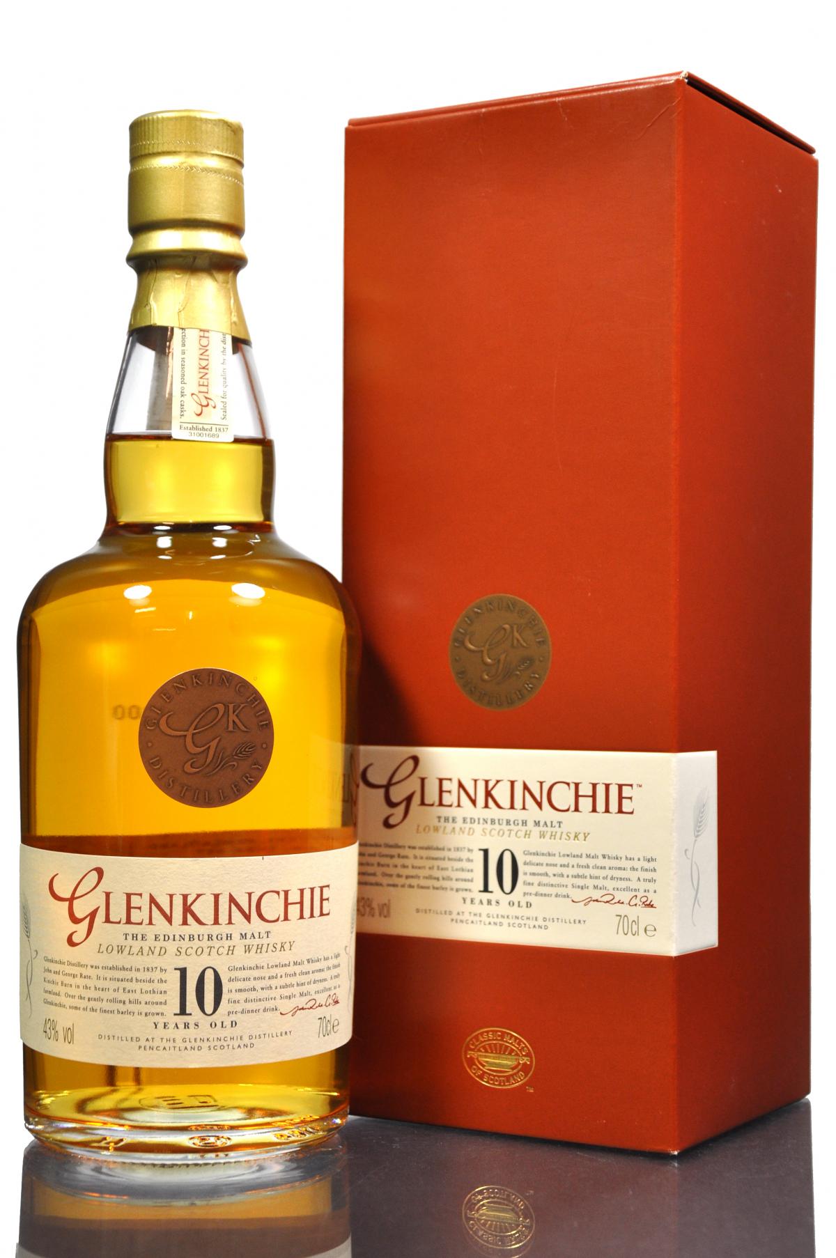 Glenkinchie 10 Year Old