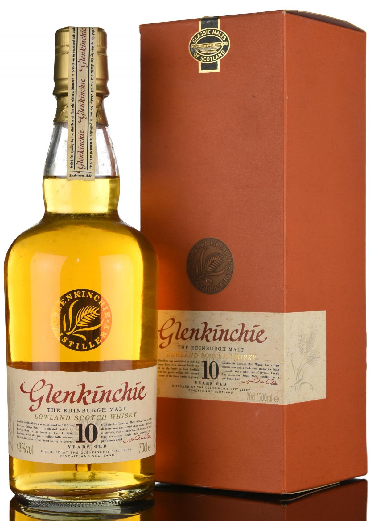 Glenkinchie 10 Year Old