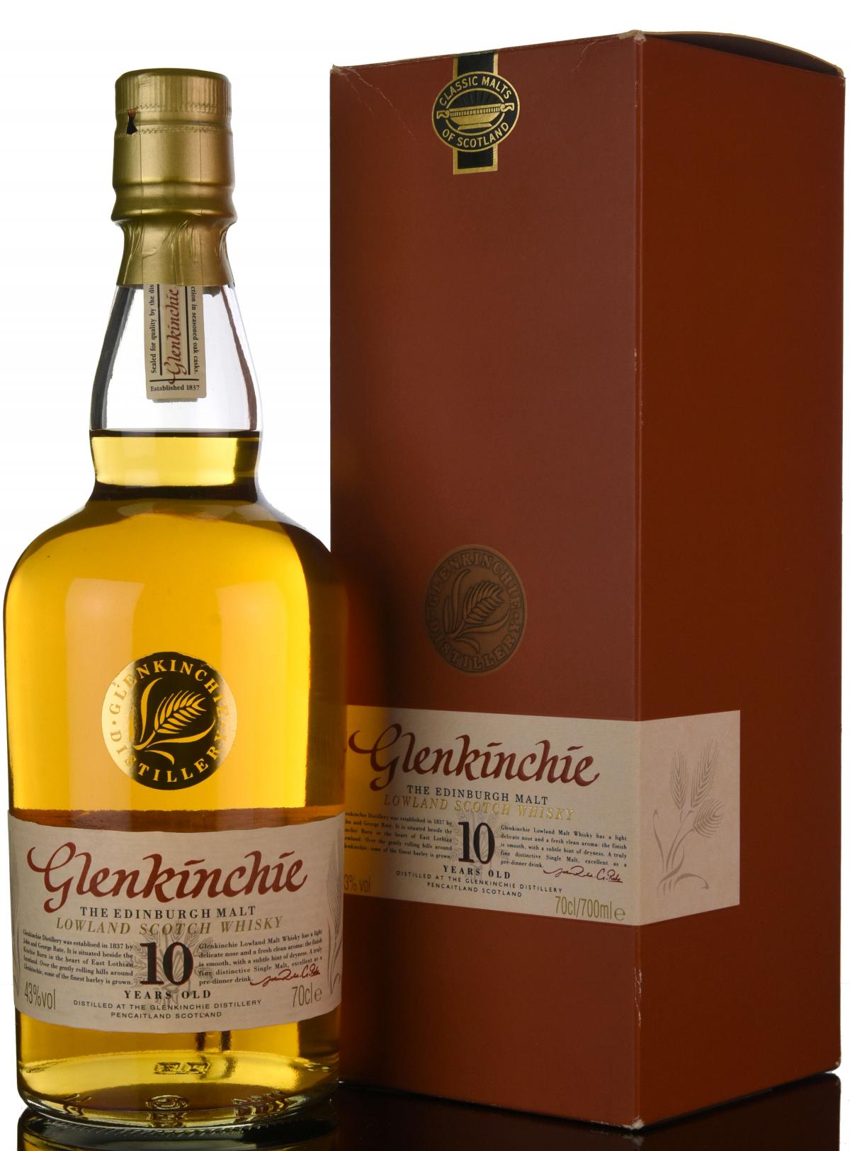 Glenkinchie 10 Year Old