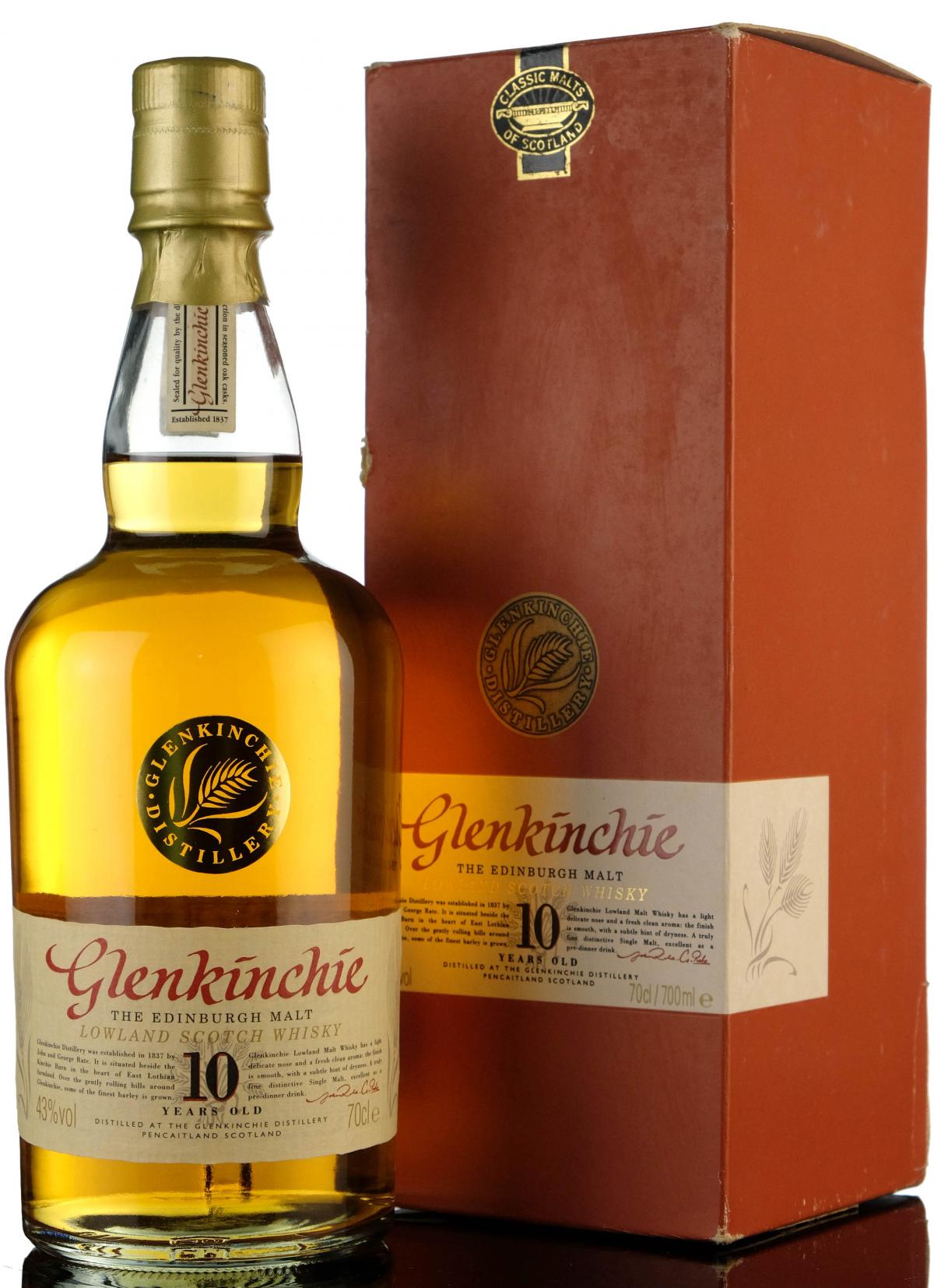 Glenkinchie 10 Year Old