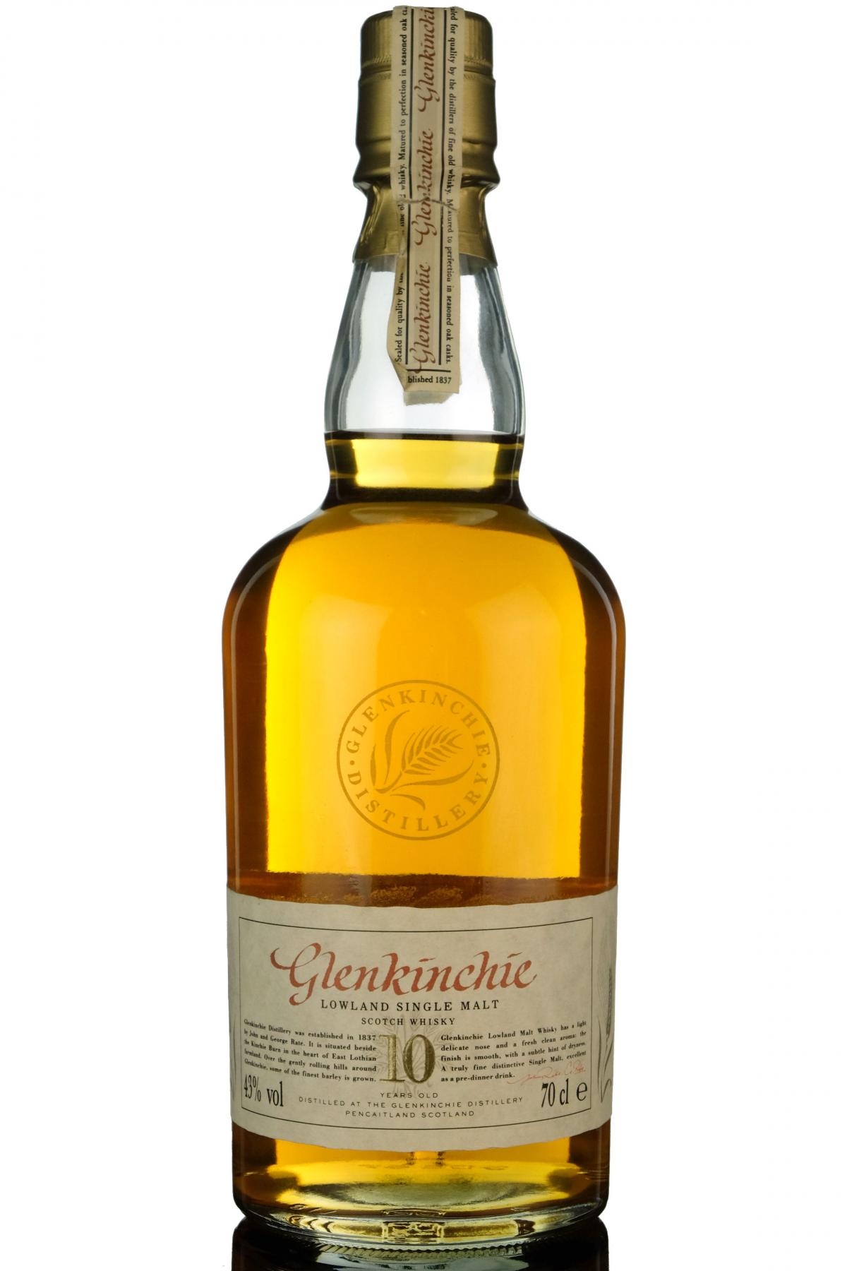 Glenkinchie 10 Year Old