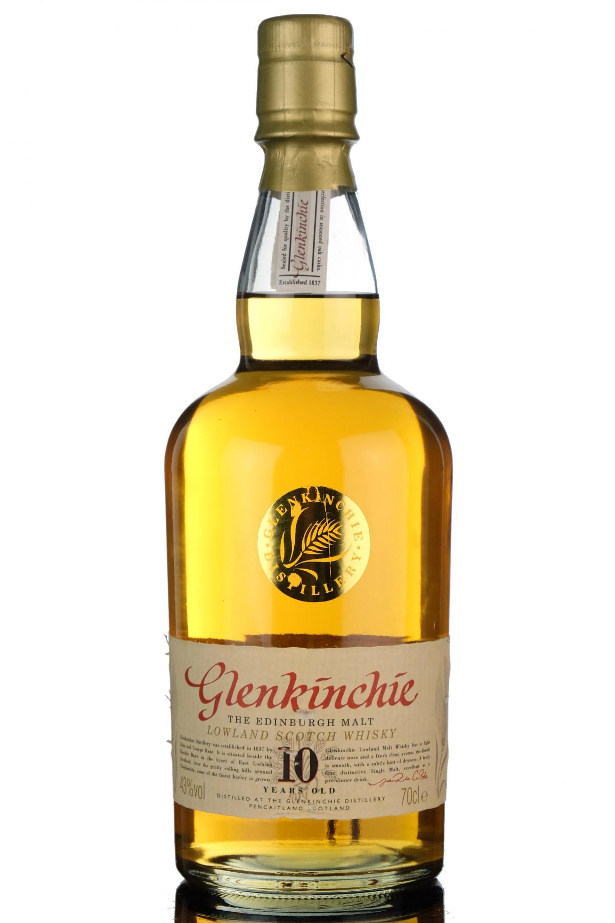 Glenkinchie 10 Year Old