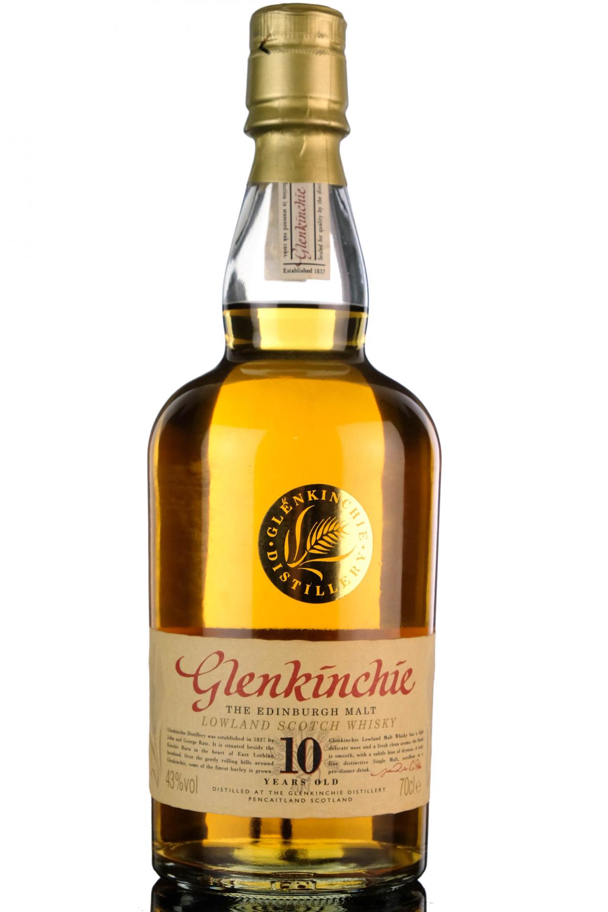 Glenkinchie 10 Year Old