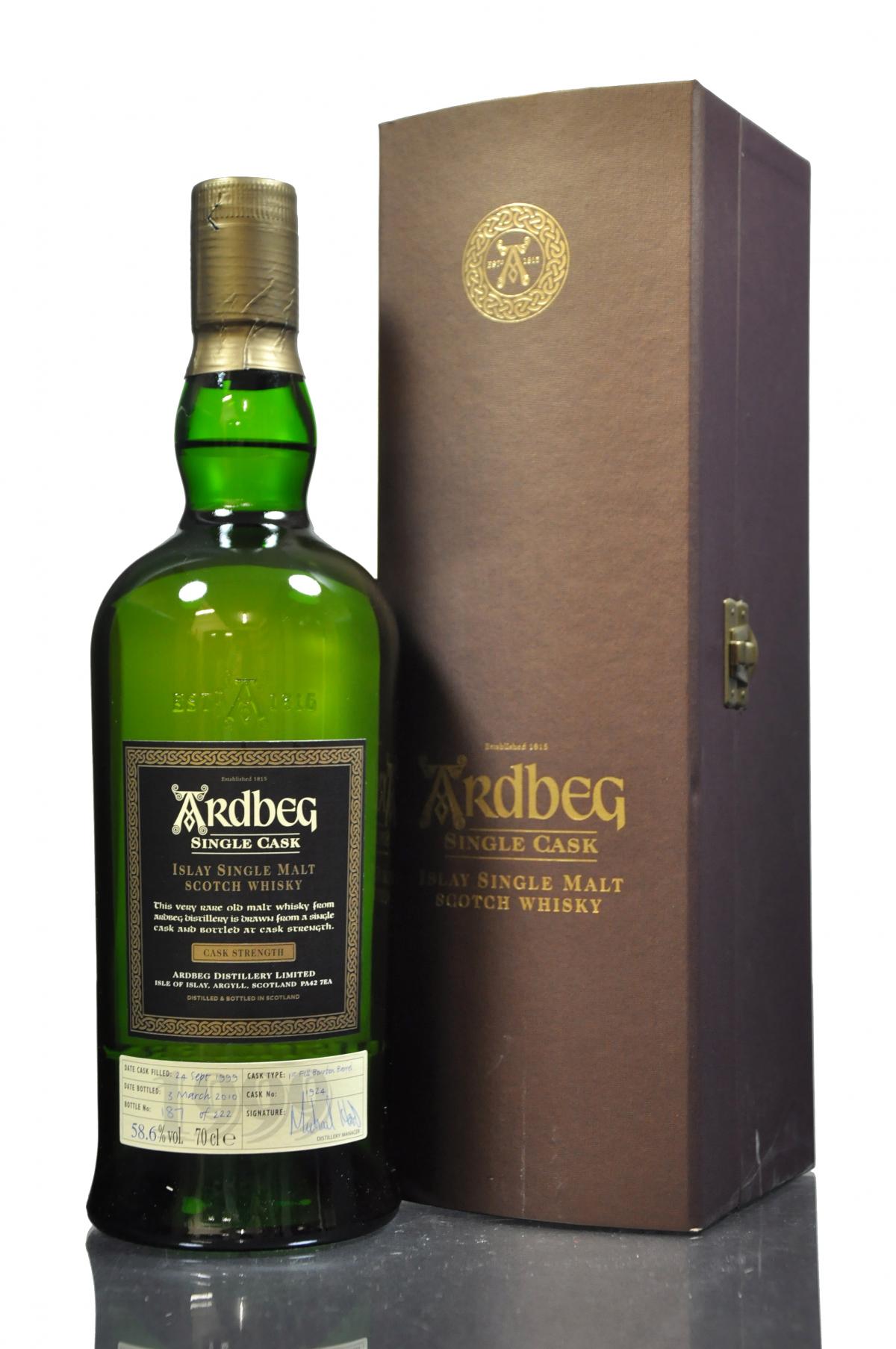 Ardbeg 1999-2010 - Single Cask 1924