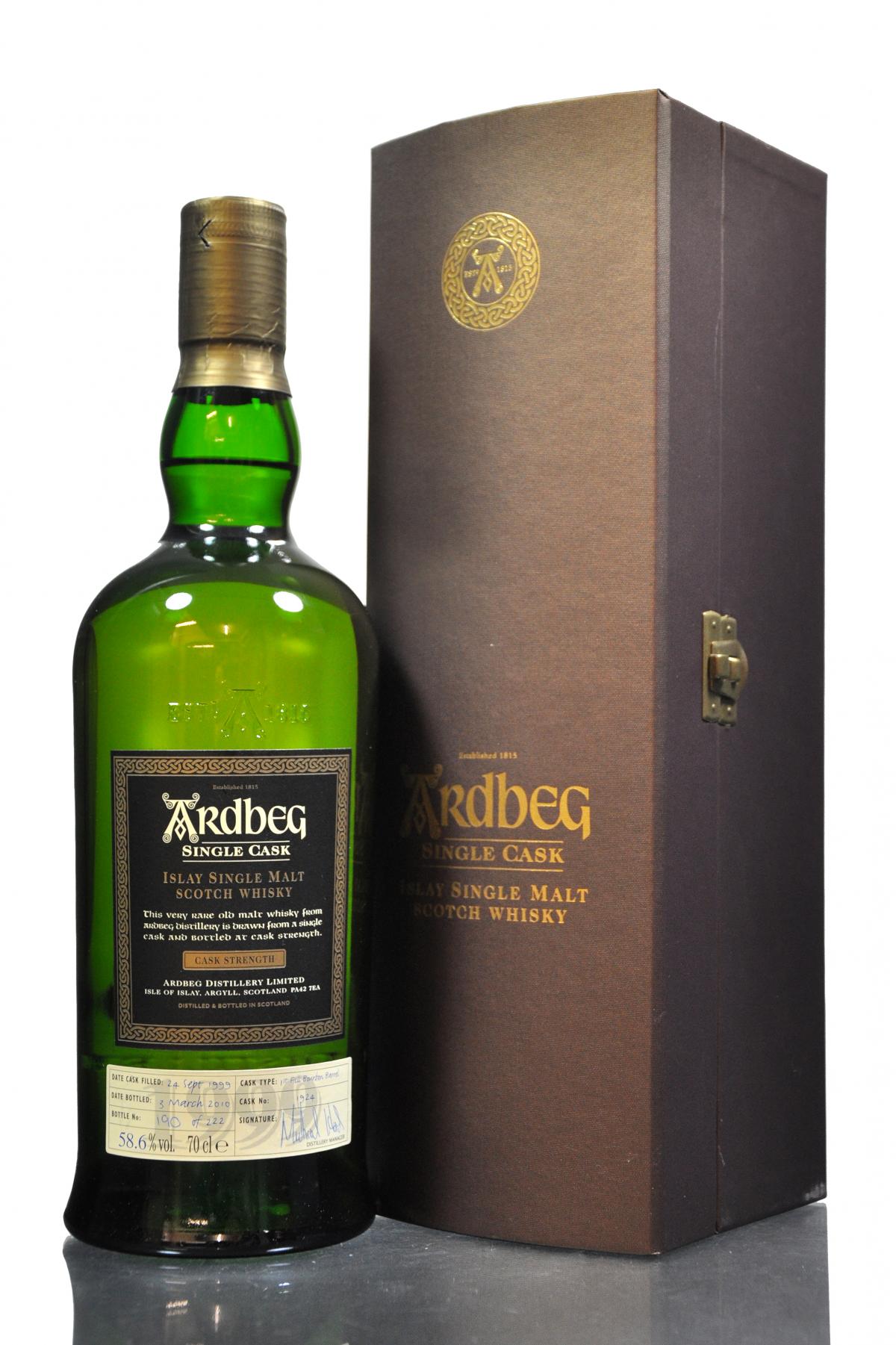 Ardbeg 1999-2010 - Single Cask 1924