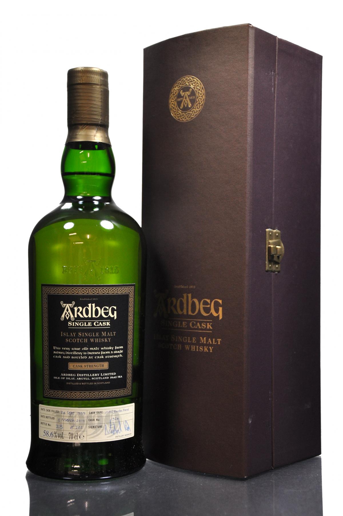 Ardbeg 1999-2010 - Single Cask 1924