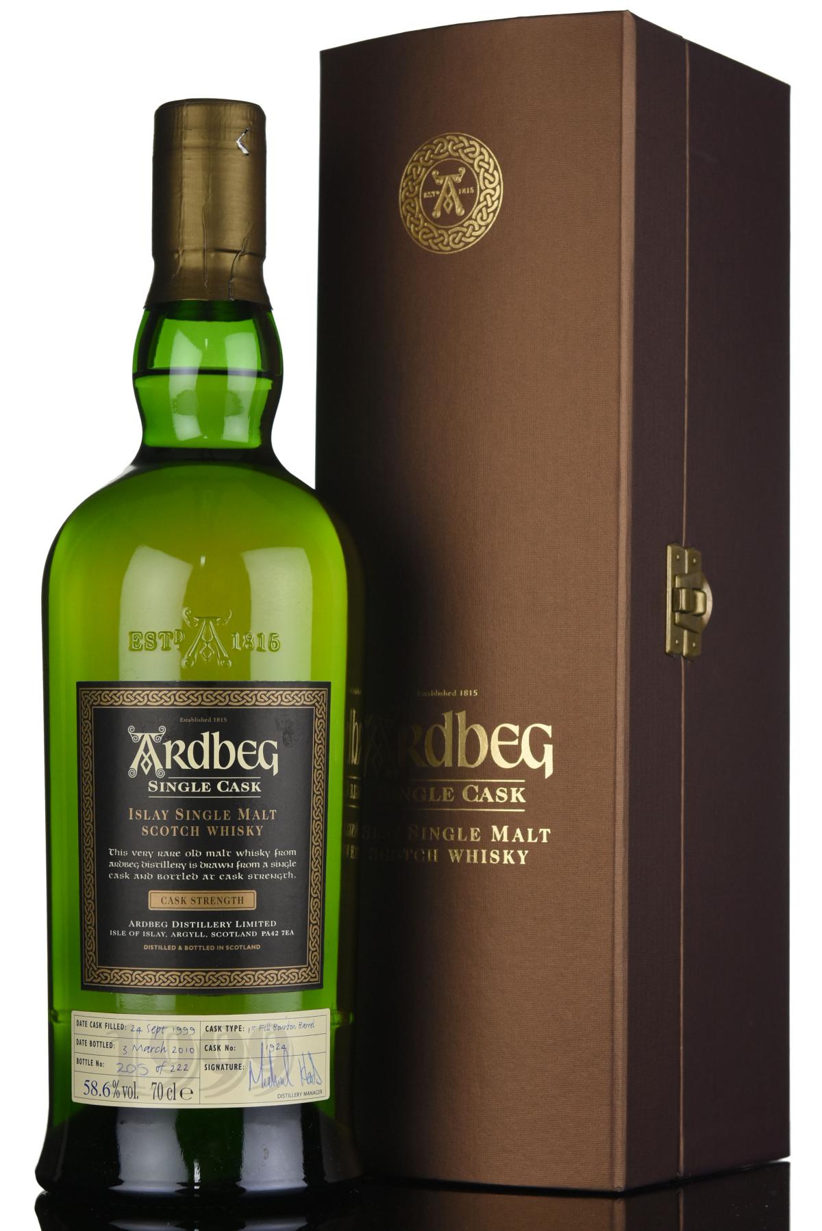 Ardbeg 1999-2010 - Single Cask 1924