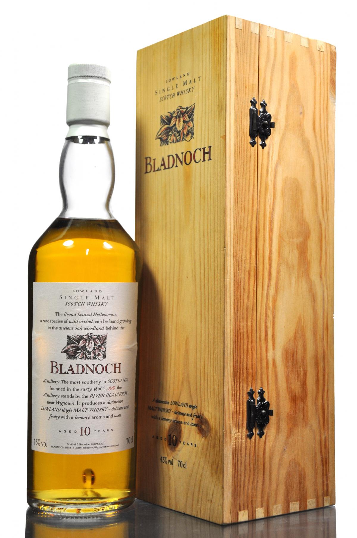 Bladnoch 10 Year Old - Flora & Fauna - White Capsule