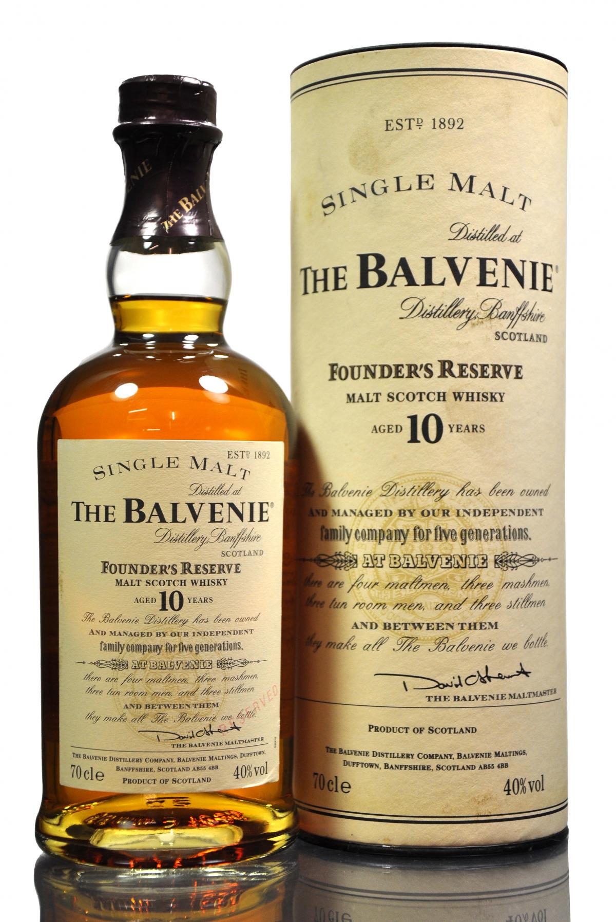 Balvenie 10 Year Old - Founders Reserve