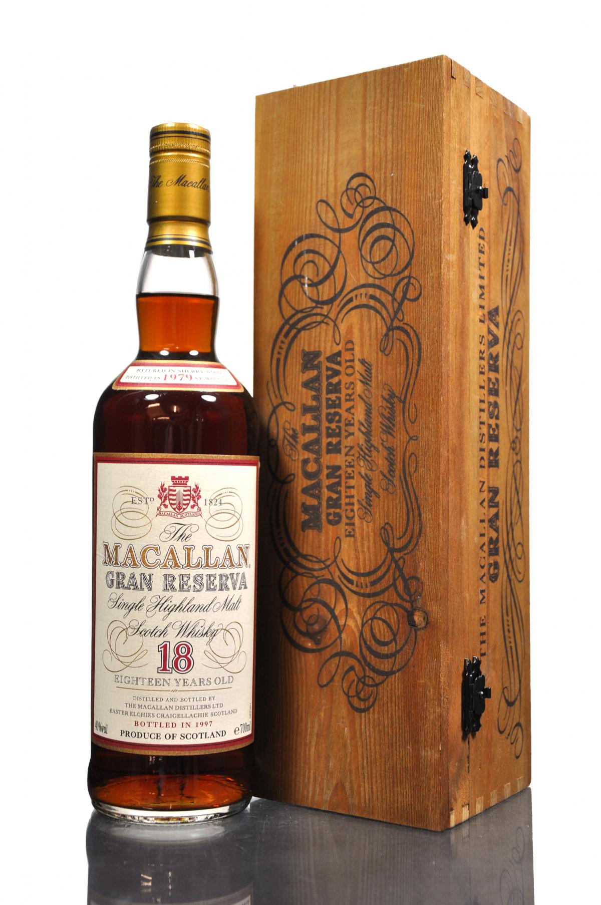 Macallan 1979-1997 - 18 Year Old - Gran Reserva