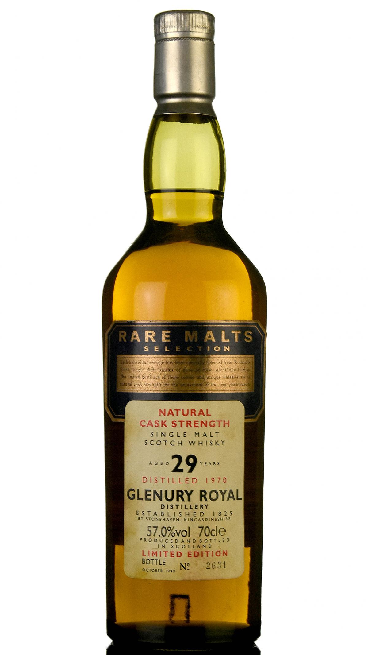 Glenury Royal 1970-1999 - 29 Year Old - Rare Malts 57.0%