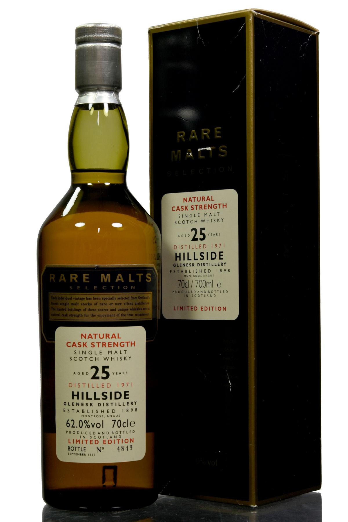 Hillside 1971-1997 - 25 Year Old - Rare Malts 62.0%