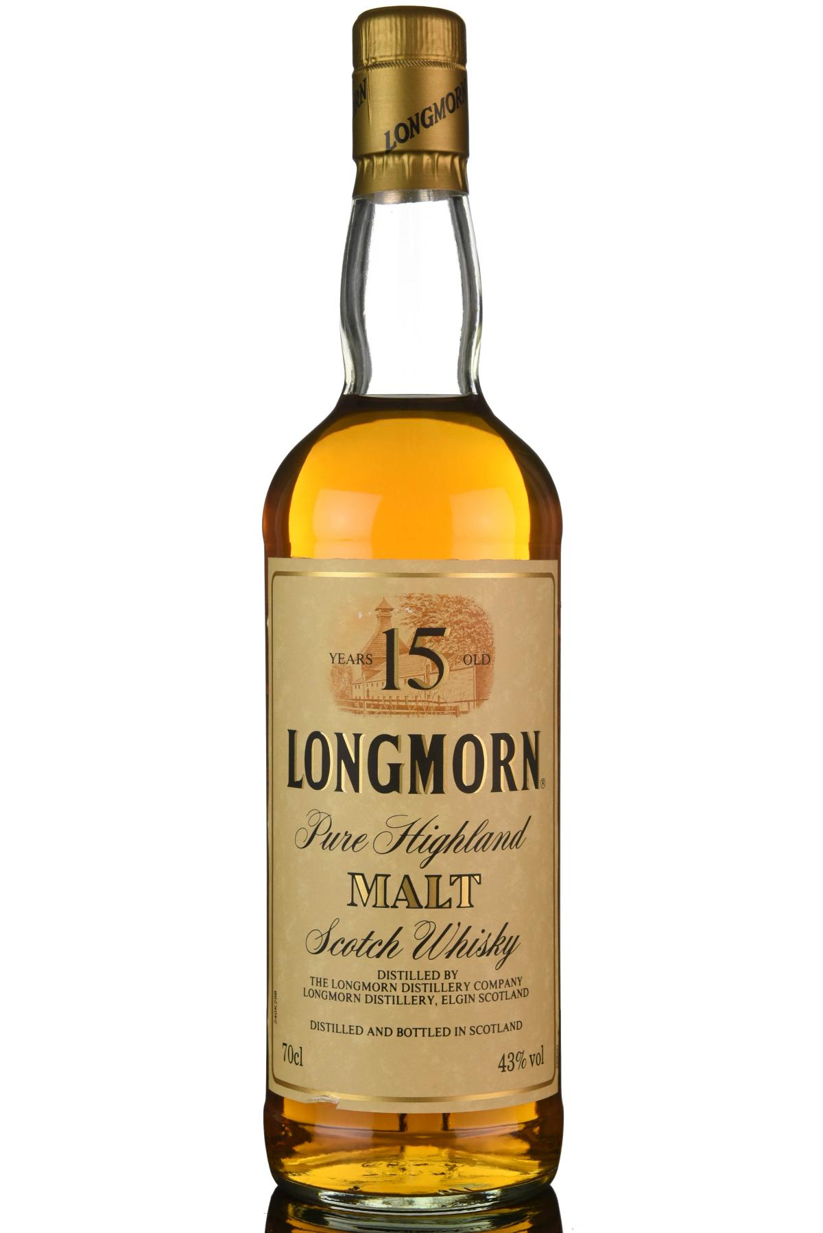 Longmorn 15 Year Old - 1990s