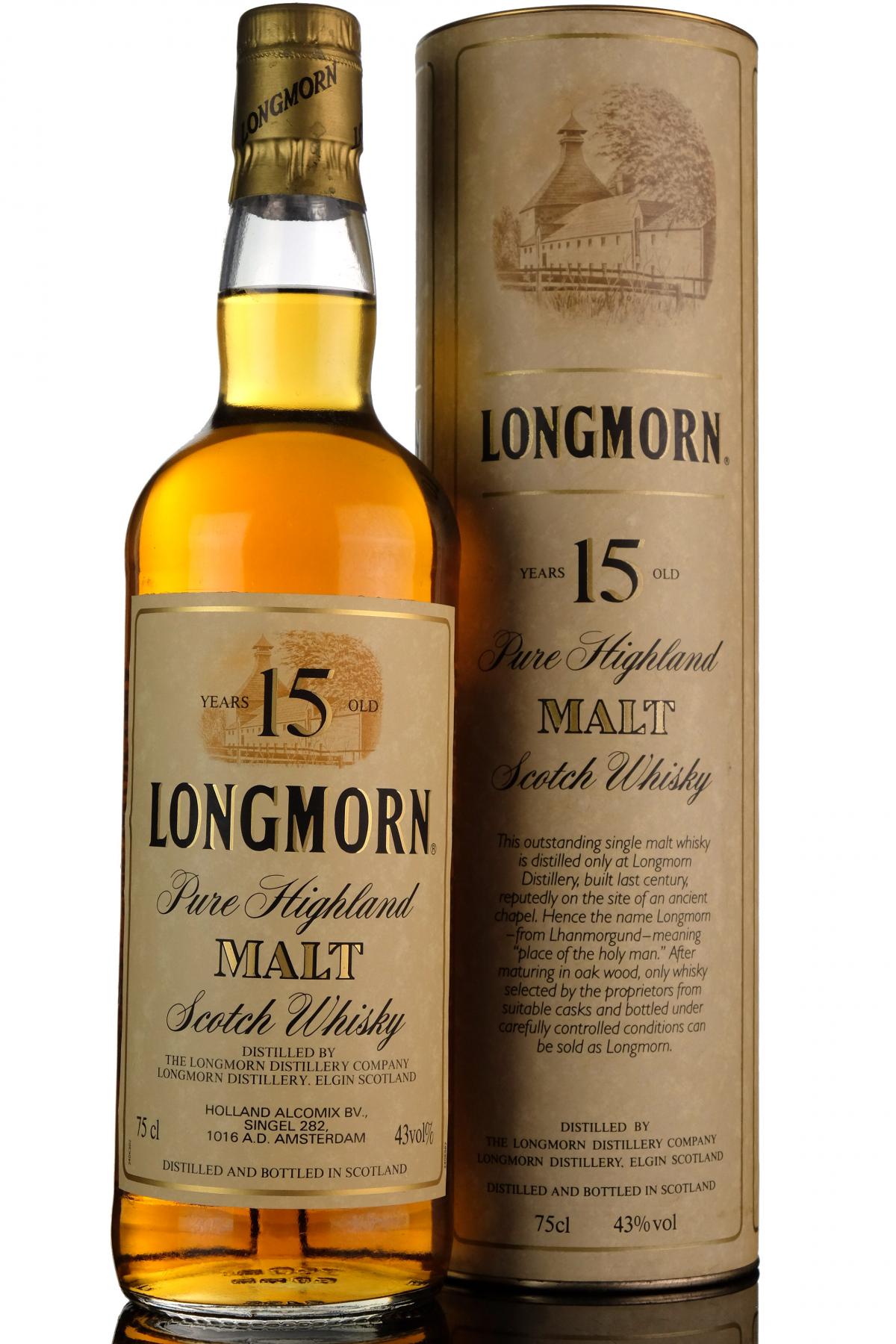 Longmorn 15 Year Old - Circa 1990