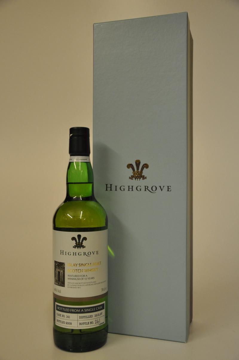 Laphroaig 1997-2009 - Highgrove - Cask 141