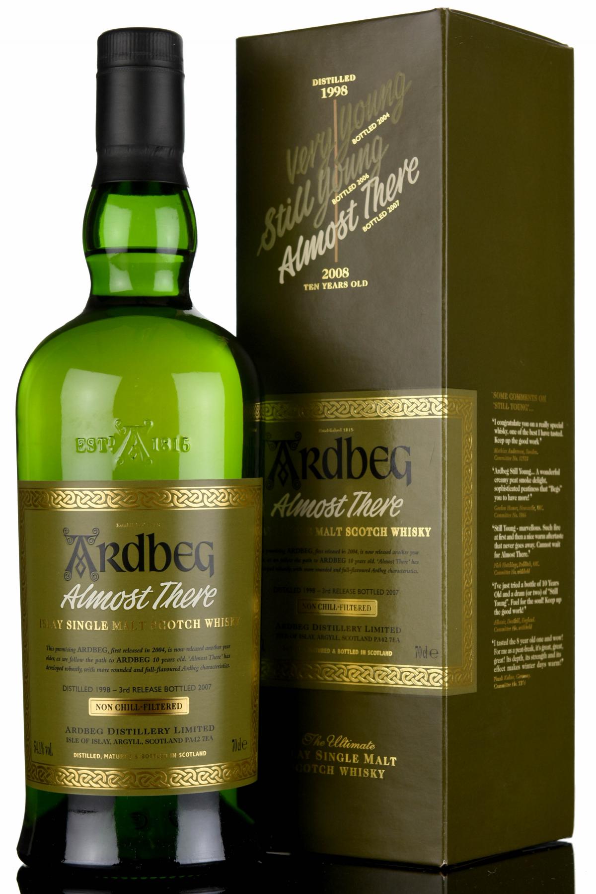 Ardbeg 1998-2007 - Almost There