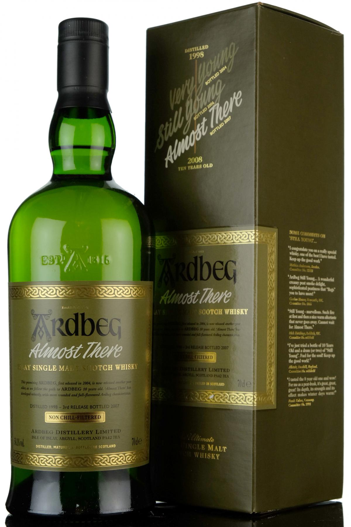 Ardbeg 1998-2007 - Almost There