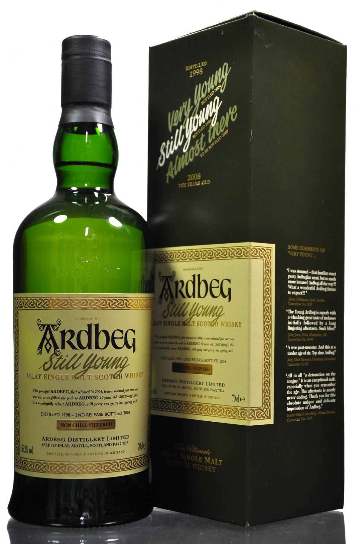 Ardbeg 1998-2006 - Still Young