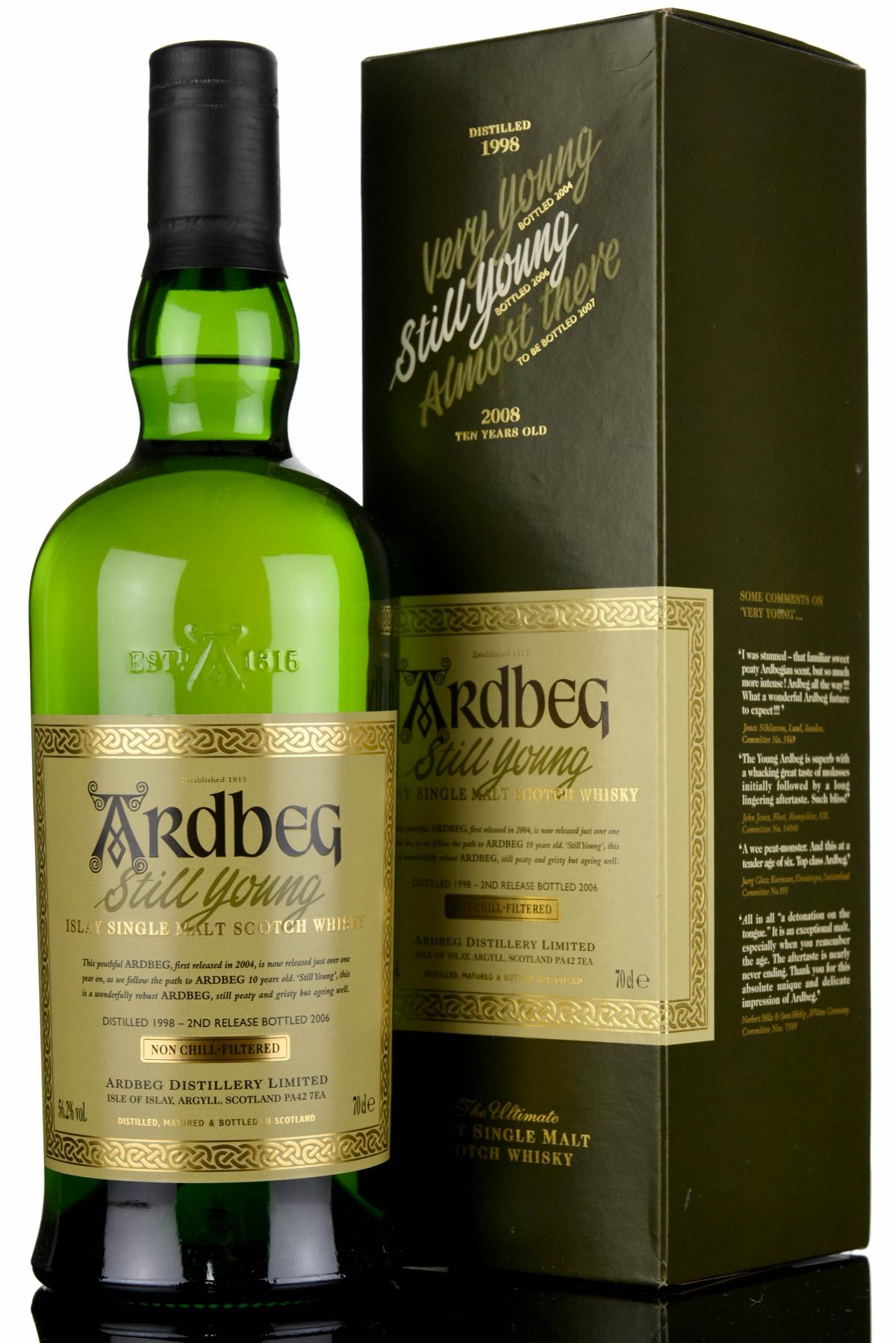 Ardbeg 1998-2006 - Still Young