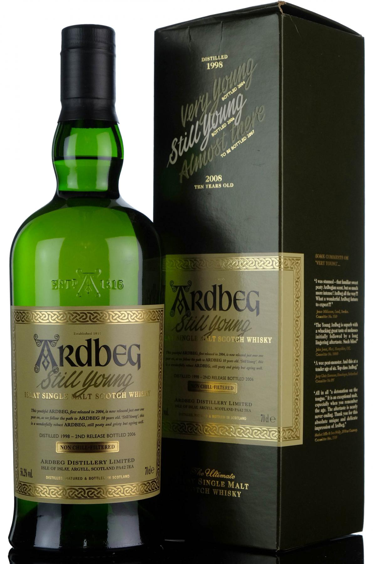 Ardbeg 1998-2006 - Still Young