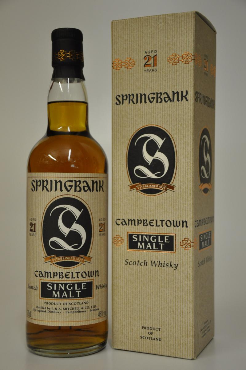 Springbank 21 Year Old