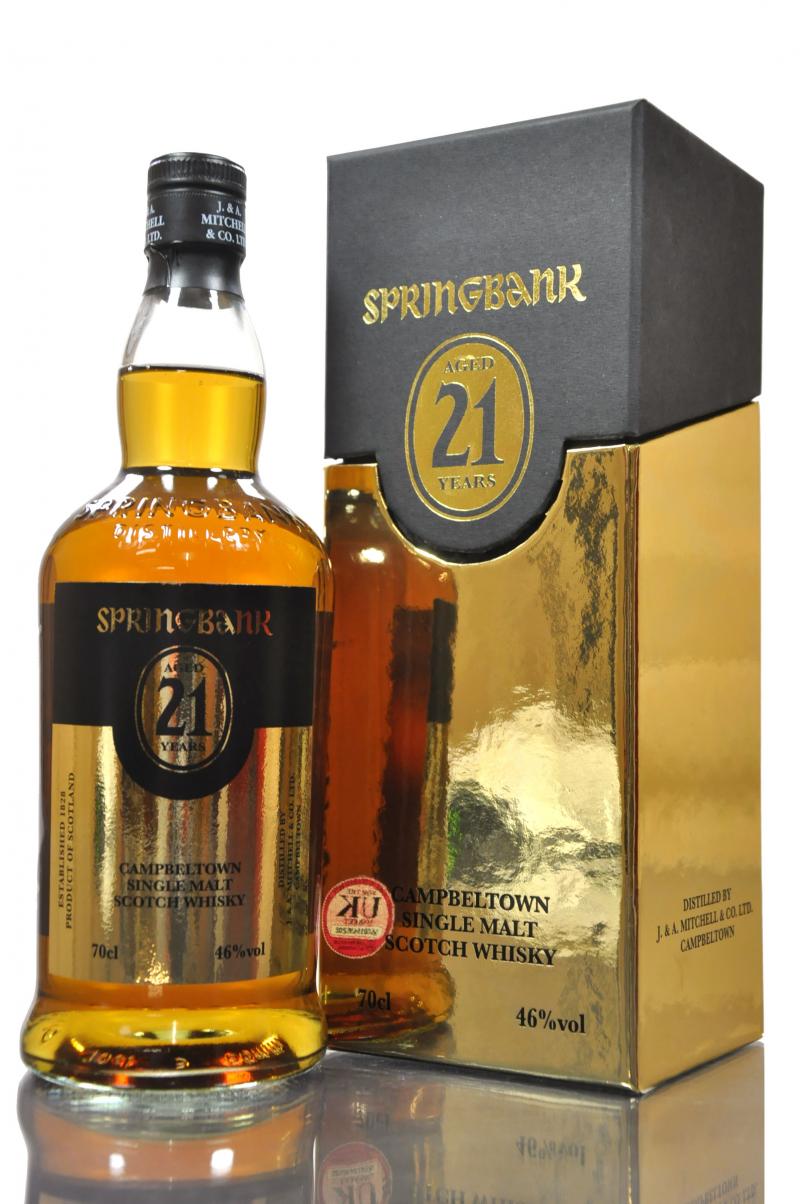 Springbank 21 Year Old - 2010s