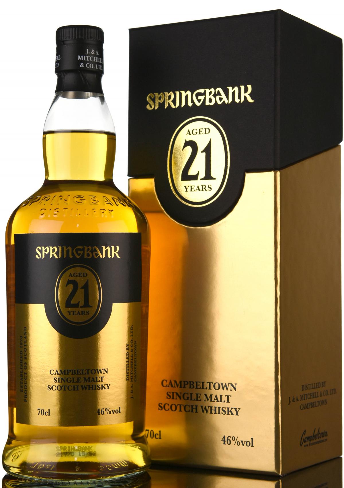 Springbank 21 Year Old - 2010s