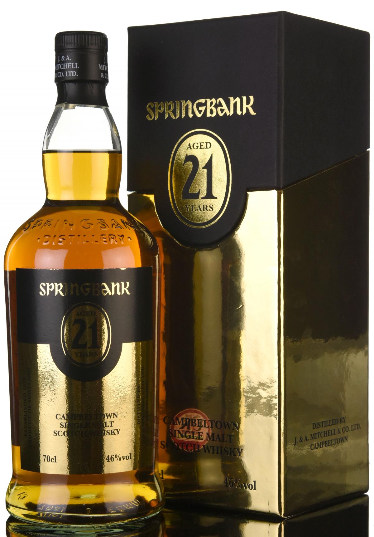 Springbank 21 Year Old - 2010s