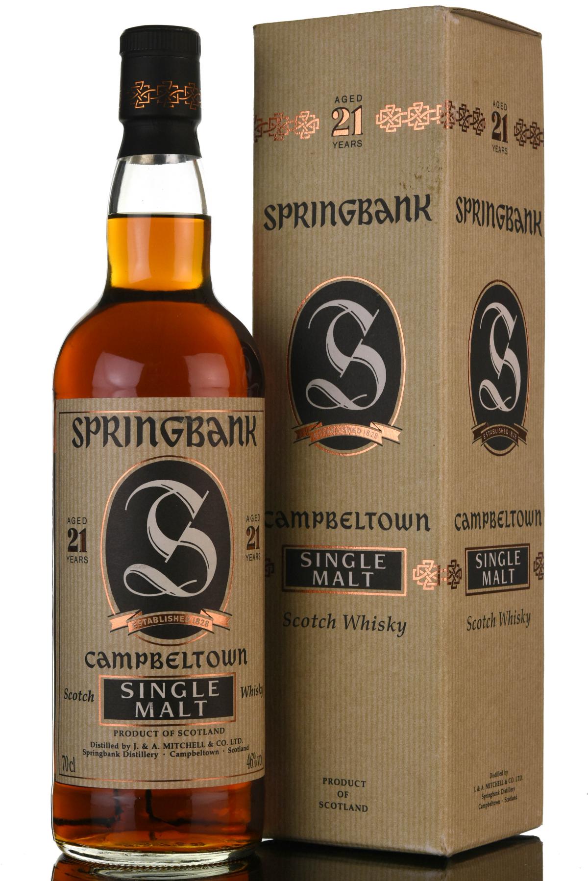 Springbank 21 Year Old