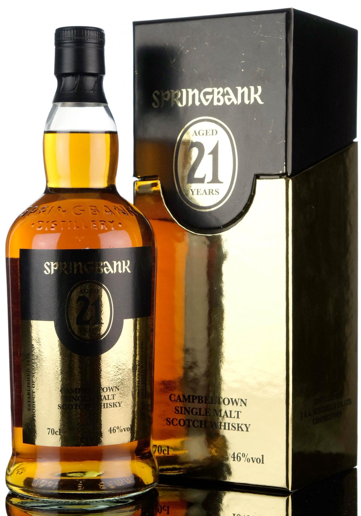 Springbank 21 Year Old - 2010s