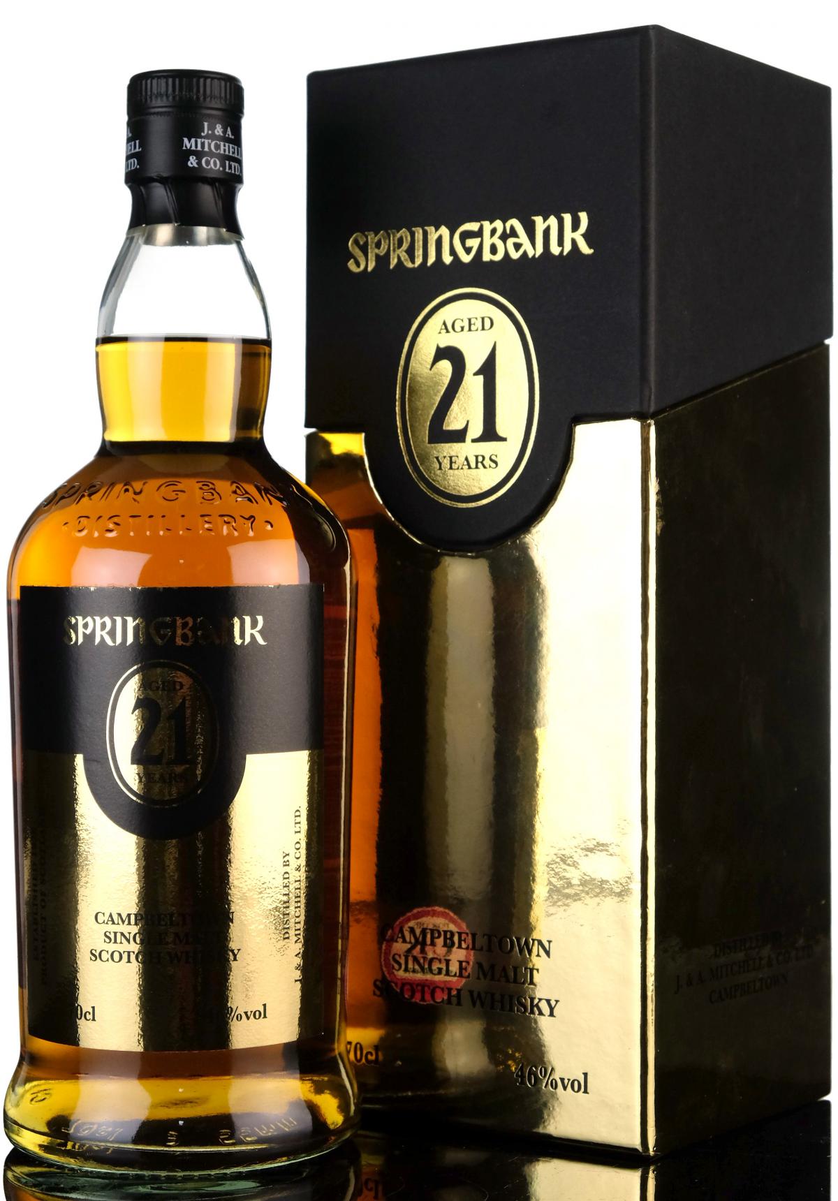 Springbank 21 Year Old - 2010s