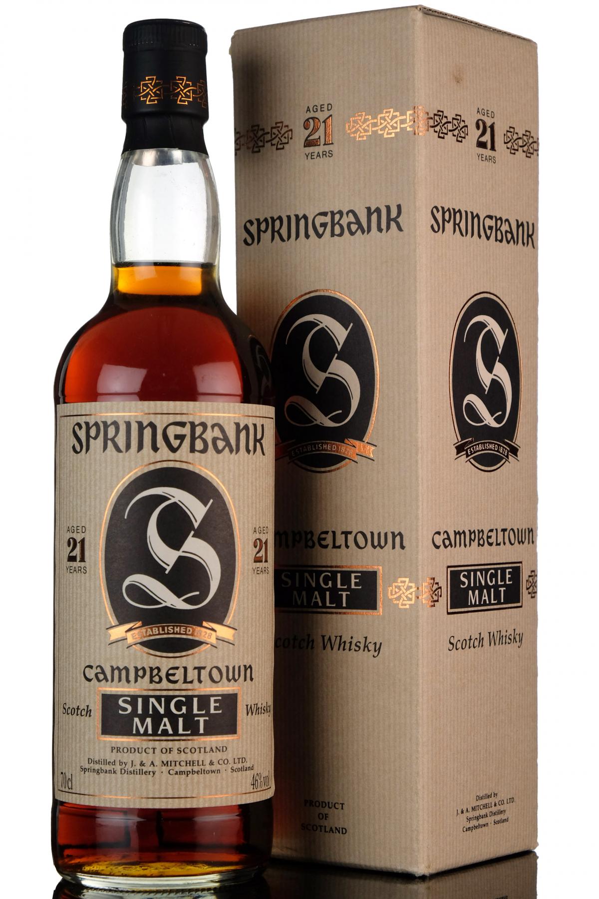 Springbank 21 Year Old