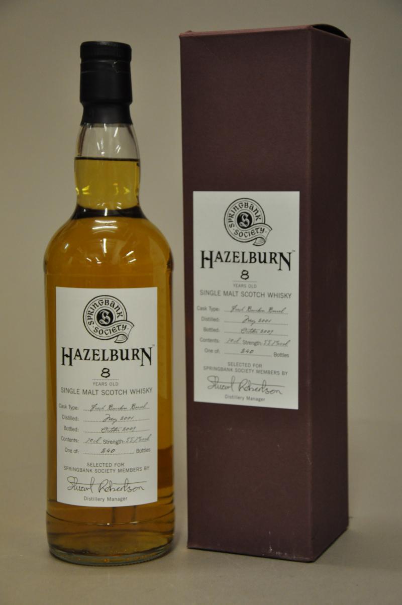 Hazelburn 2001 - Society Bottling