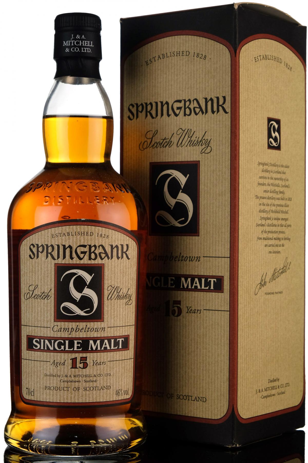 Springbank 15 Year Old - Mid 2000s