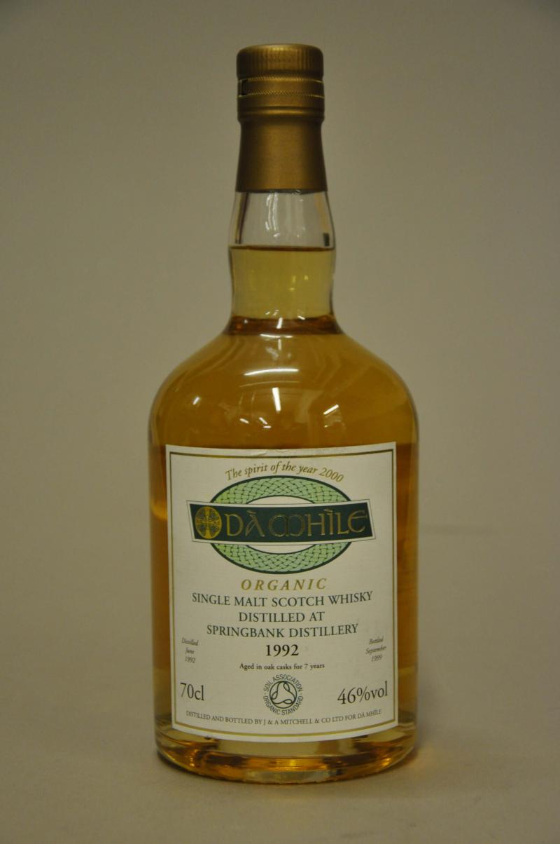 Springbank Organic 1992 - The Spirit Of The Year 2000