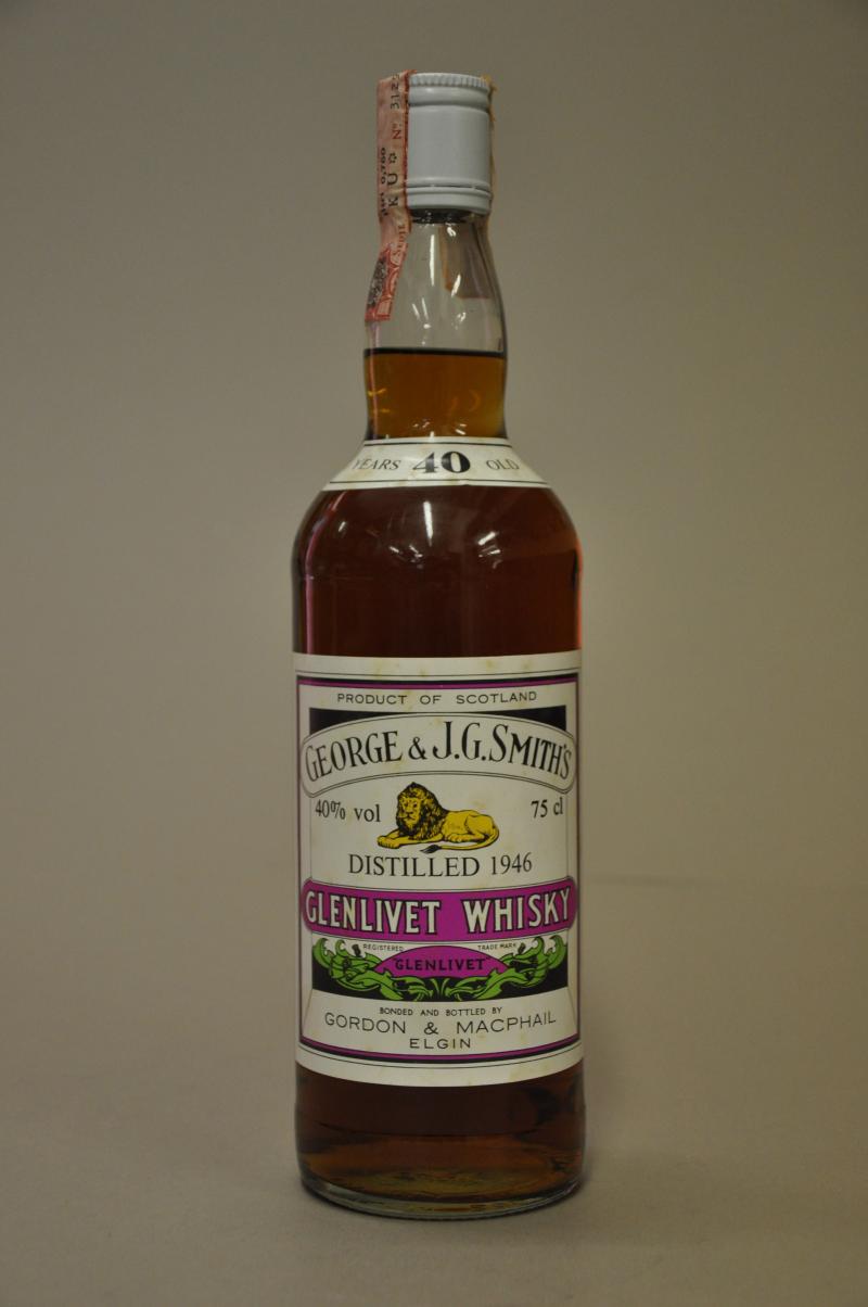 Glenlivet 1946 - 40 Year Old - Gordon & MacPhail Bottling