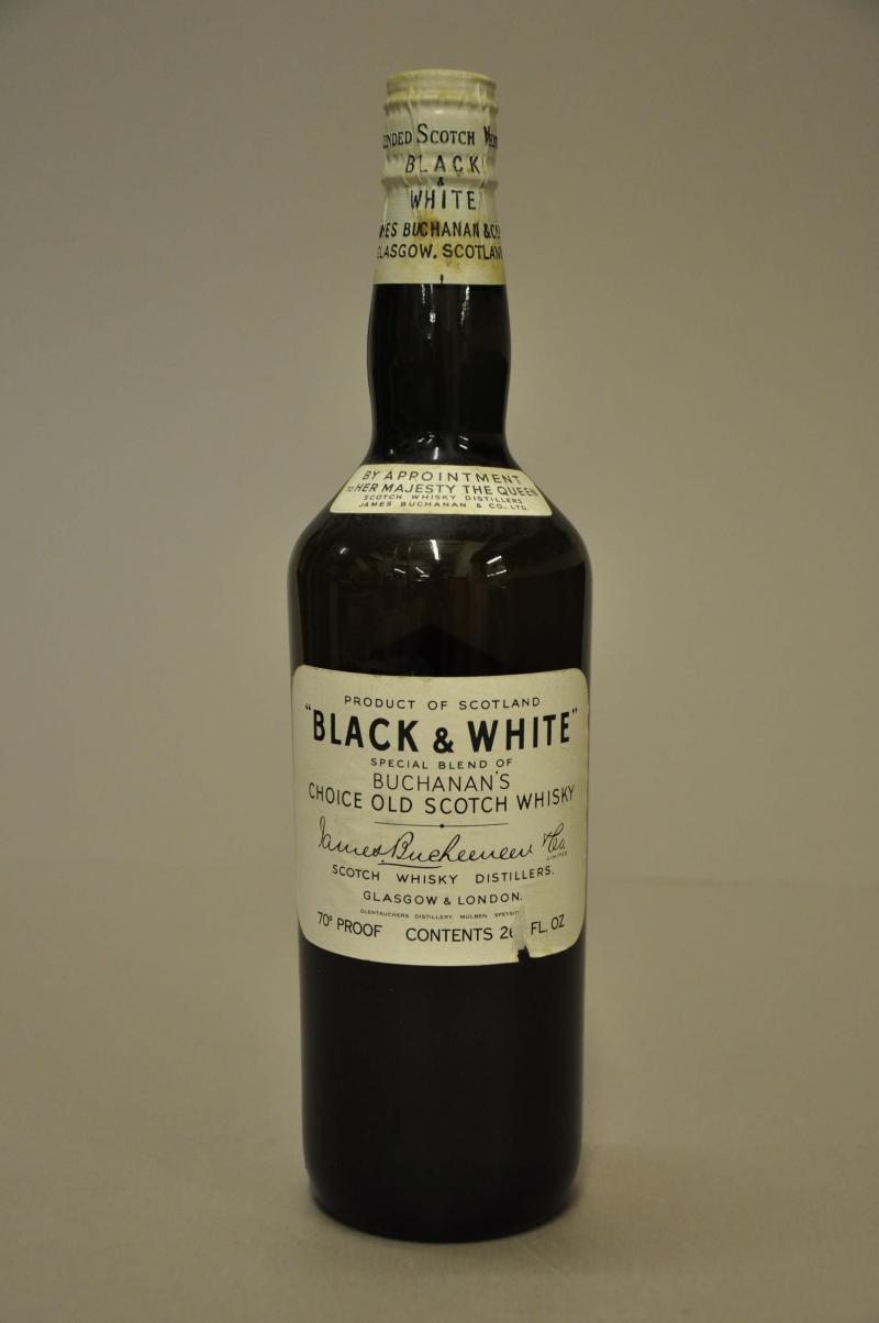 Buchanans Black & White - 1950s
